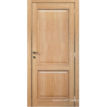 Direct Price Tradition Style Oak Mahogany Veneered Door, MDF Panel Wood Door